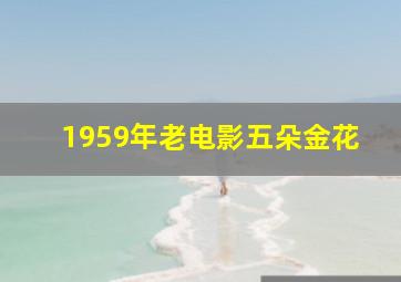 1959年老电影五朵金花