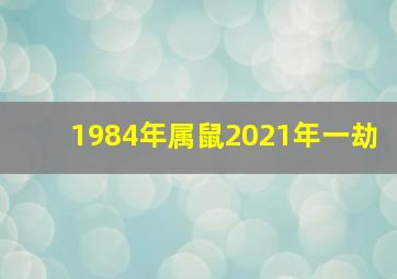 1984年属鼠2021年一劫