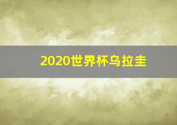 2020世界杯乌拉圭