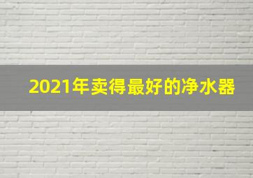 2021年卖得最好的净水器