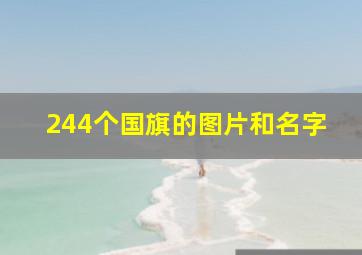 244个国旗的图片和名字