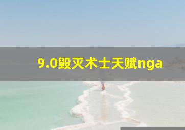 9.0毁灭术士天赋nga