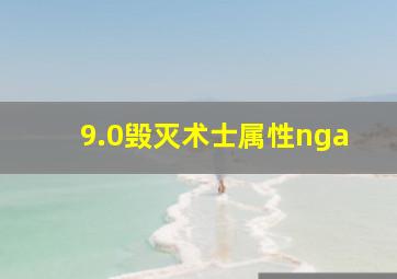 9.0毁灭术士属性nga