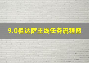 9.0祖达萨主线任务流程图