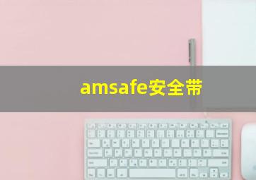 amsafe安全带