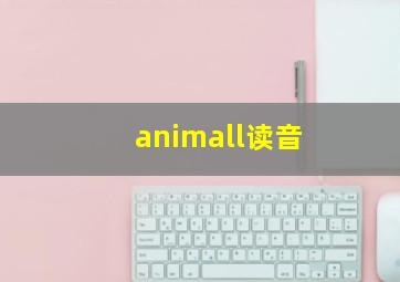 animall读音