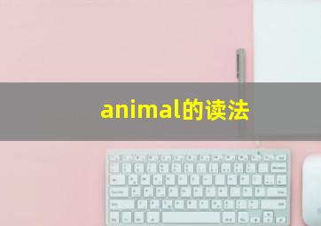 animal的读法