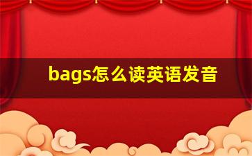 bags怎么读英语发音