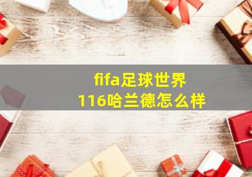 fifa足球世界116哈兰德怎么样