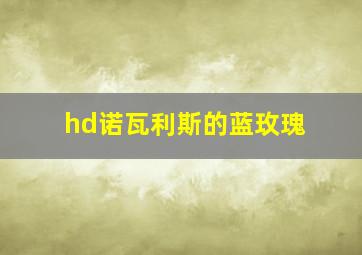 hd诺瓦利斯的蓝玫瑰