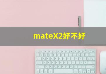 mateX2好不好