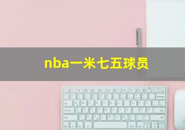 nba一米七五球员