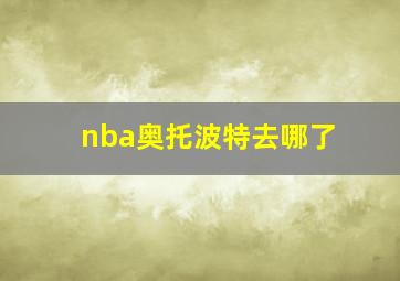 nba奥托波特去哪了