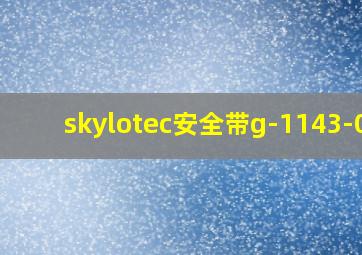 skylotec安全带g-1143-01