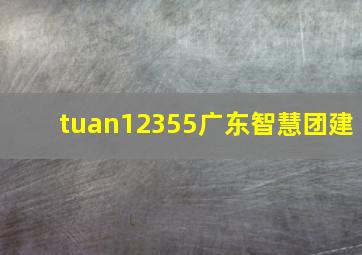 tuan12355广东智慧团建