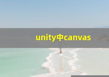 unity中canvas