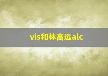 vis和林高远alc