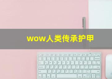 wow人类传承护甲