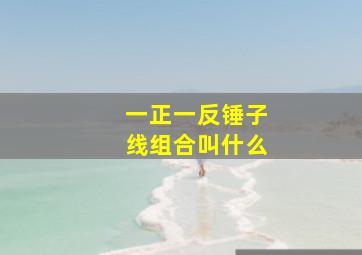 一正一反锤子线组合叫什么