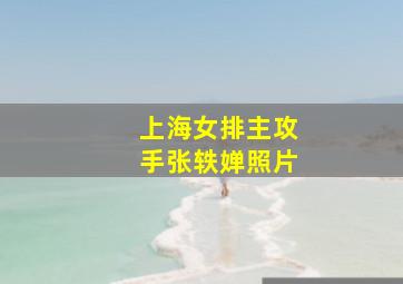 上海女排主攻手张轶婵照片