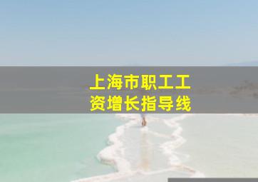 上海市职工工资增长指导线