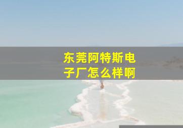 东莞阿特斯电子厂怎么样啊