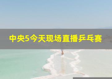 中央5今天现场直播乒乓赛