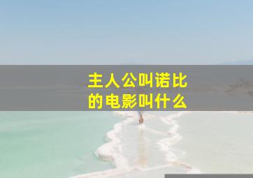 主人公叫诺比的电影叫什么