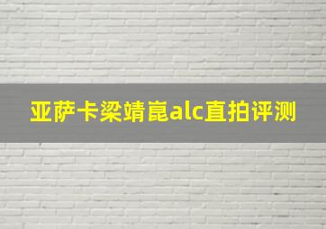 亚萨卡梁靖崑alc直拍评测