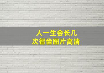 人一生会长几次智齿图片高清