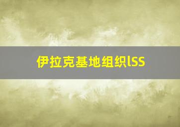 伊拉克基地组织lSS