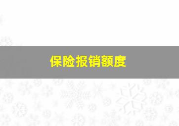 保险报销额度