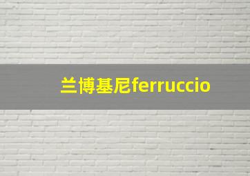 兰博基尼ferruccio