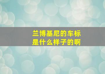 兰博基尼的车标是什么样子的啊