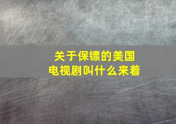 关于保镖的美国电视剧叫什么来着