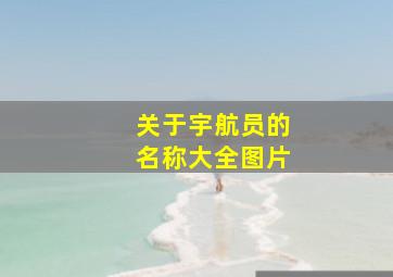 关于宇航员的名称大全图片