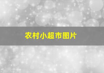 农村小超市图片