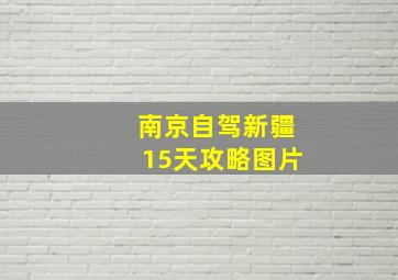 南京自驾新疆15天攻略图片