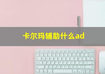 卡尔玛辅助什么ad