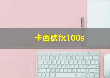 卡西欧fx100s