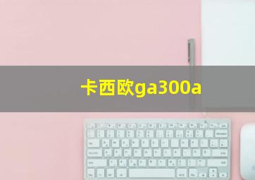 卡西欧ga300a