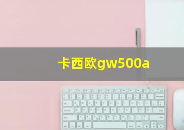 卡西欧gw500a