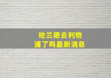 哈兰德去利物浦了吗最新消息