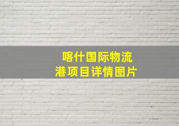 喀什国际物流港项目详情图片