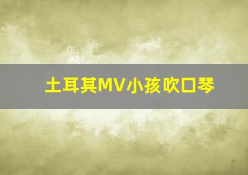 土耳其MV小孩吹口琴