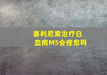 塞利尼索治疗白血病M5会痊愈吗