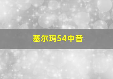 塞尔玛54中音