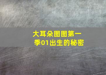 大耳朵图图第一季01出生的秘密