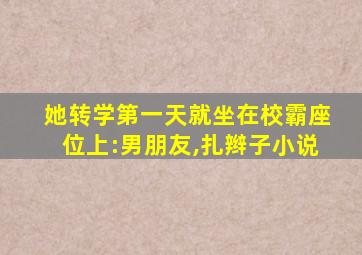 她转学第一天就坐在校霸座位上:男朋友,扎辫子小说