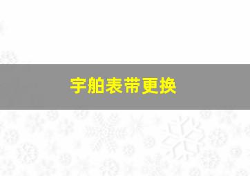 宇舶表带更换